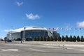 The AT&T Stadium, home to the Dallas Cowboys of the NFL Royalty Free Stock Photo