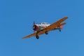 T-6 Texan Airplane Against Clear Sky