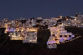Thira the capital of Santorini