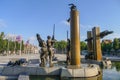 T Zand Square Fountain in Bruges