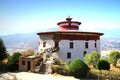 Ta Dzong, Bhutan National museum at Paro, Bhutan Royalty Free Stock Photo