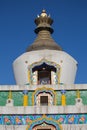 Door at Ta`er monastery kumbum Royalty Free Stock Photo