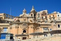 Ta Liesse Church, Valletta. Royalty Free Stock Photo