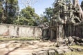 Ta Prohm. Siem Reap. Cambodia Royalty Free Stock Photo