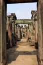 Ta Prohm temple in Angkor Wat, Cambodia Royalty Free Stock Photo