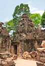 Ta Prohm Temple, Angkor Wat, Cambodia Royalty Free Stock Photo