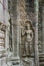 Carvings of Mrs. Apsara at Tasom Temple