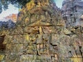 Ta Som, Tasaom, a small Buddhist temple in Angkor, Cambodia