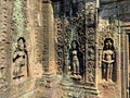 Ta Som, Tasaom, a small Buddhist temple in Angkor, Cambodia