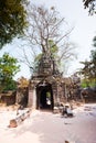 Ta Som temple, Angkor area, Siem Reap, Cambodia Royalty Free Stock Photo