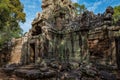 Ta Som temple in Angkor Wat complex, Cambodia, Asia Royalty Free Stock Photo