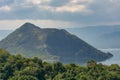 Taal is an active volcano in the Philippines, a popular tourist attraction in the country. Located on the island of Luzon south of Royalty Free Stock Photo