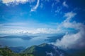 Taal Volcano- also known as Decade Volcano Royalty Free Stock Photo