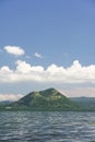 Taal volcano crater lake philippines Royalty Free Stock Photo