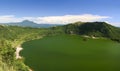 Taal volcano crater lake tagaytay philippines Royalty Free Stock Photo