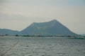 Taal Volcano on Luzon Island North of Manila, Philippines Royalty Free Stock Photo