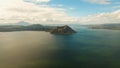 Taal Volcano, Tagaytay, Philippines. Royalty Free Stock Photo