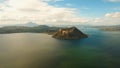 Taal Volcano, Tagaytay, Philippines. Royalty Free Stock Photo