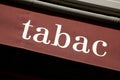 Tabac Sign Royalty Free Stock Photo