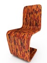 Tabby chair. 3D illustration