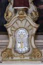 Tabernacle on the main altar in the Church of Our Lady of the Snows in Pupnat, Croatia Royalty Free Stock Photo