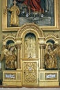 Tabernacle on the main altar in the church of Saint Mary Magdalene in Prilisce, Croatia