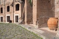 The complex of the TrajanÃ¢â¬â¢s market in Rome, Italy Royalty Free Stock Photo