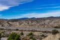 Tabernas desert, Desierto de Tabernas near Almeria, andalusia region, Spain