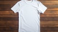 table blank navy blue tshirt In this image Royalty Free Stock Photo