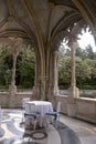 Table for Breakfast_Weekend - Arched Palace Gallery Royalty Free Stock Photo