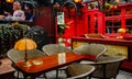 Table and chairs in pub Royalty Free Stock Photo