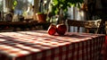 table and chairs on the terrace table and chairs in a restaurant table and chairs Royalty Free Stock Photo