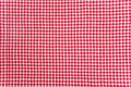 Table cloth texture Royalty Free Stock Photo