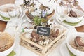 Table decoration Royalty Free Stock Photo