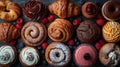 Table Displaying Assortment of Fresh Pastries