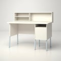 table with drawers modern Scandinavian interior furniture minimalism wood light studio photo