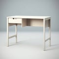 table with drawers modern Scandinavian interior furniture minimalism wood light studio photo