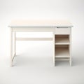 table with drawers modern Scandinavian interior furniture minimalism wood light studio photo