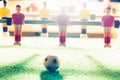 Table football game Royalty Free Stock Photo