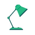 Table lamp icon, flat design style. Desk lamp modern vector illustration. EPS 10. Vector Illustration Royalty Free Stock Photo