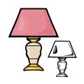 Table Lamps Royalty Free Stock Photo