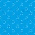 Table microphone pattern vector seamless blue Royalty Free Stock Photo