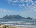 Table Mountain across the bay Royalty Free Stock Photo
