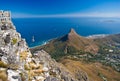 Table Mountain cable car Royalty Free Stock Photo