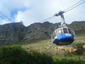 Table mountain cable car Royalty Free Stock Photo