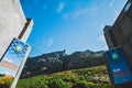 Table mountain cable car station departure, Cape Town, South Africa Royalty Free Stock Photo