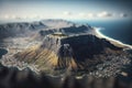 Table Mountain in Cape Town: A Majestic View for Your Travel Blog.