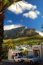 Table Mountain from Cape Town. Western Cape. South Africa Royalty Free Stock Photo