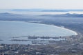 table mountain national park panoramic view Cape Town south Africa Royalty Free Stock Photo