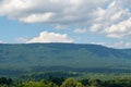 The table mountain sand stone mountain of the national park Royalty Free Stock Photo